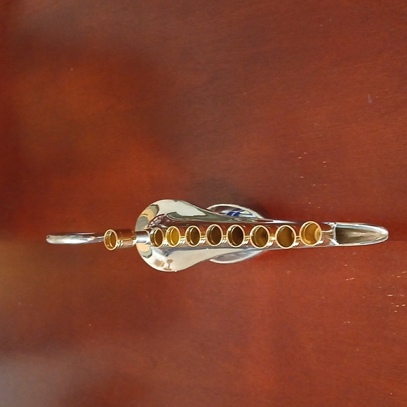 Vintage Hanukkah Menorah Genie Lamp - Picture 3 of 5